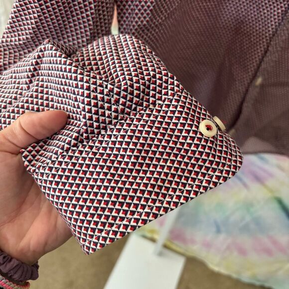 Tommy Hilfiger Red Casual Button Down Shirt men’s medium - Picture 4 of 6